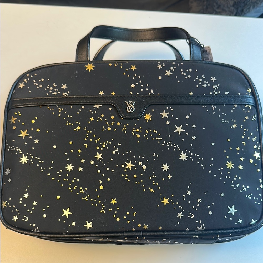 Victoria’s Secret Black Starry Travel Bag